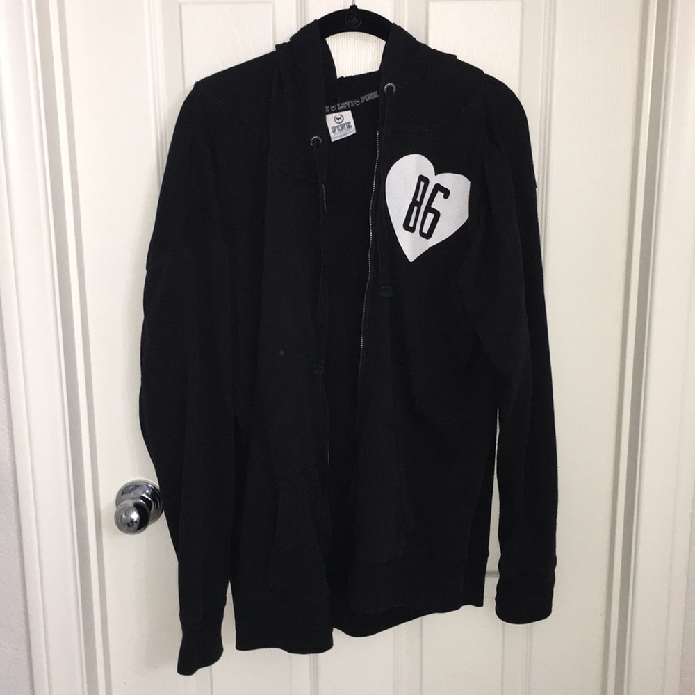 VS Pink Zip Up Hoodie